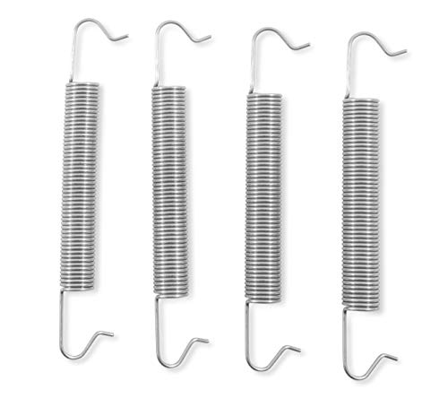 Camco 42914 Heavy-Duty RV Step Rug Replacement Springs - Safely Secures Your RV Step Rug in Place - Compatible with Most Step Rugs