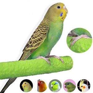 Bird Platform for Parakeet Cockatiels Perch,Lava Ledge for Rats,Sandpaper Perches for Birds, 4 Pack