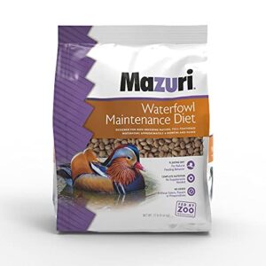 mazuri | waterfowl maintenance diet | 12 pound (12 lb) bag