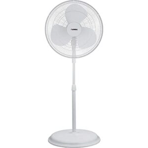 lorell 00074 pedestal fan, 47.3" x 17.8" x 17.8", white