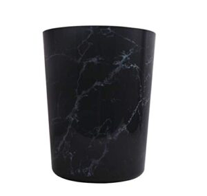 wastecan, black marble 5 gallon