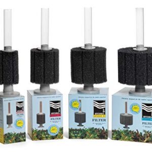 Hydro-Sponge Pro V Premium Reticulated Foam Sponge Filter for Aquariums up to 125 Gallons