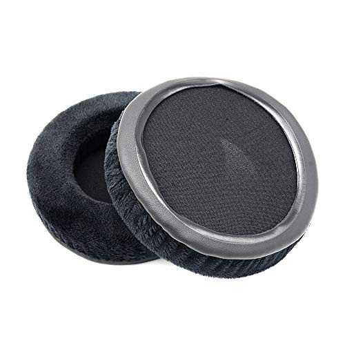 Velvet Ear Pads Cushions Covers Replacement Earpads Foam Pillow Compatible with Audio-Technica ATH-AD500X ATH AD500X Headset Headphone