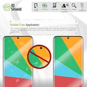 IQShield Screen Protector Compatible with Samsung Galaxy S20 (6.2 inch)(3-Pack)(Case Friendly) Anti-Bubble Clear Film