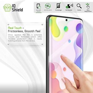 IQShield Screen Protector Compatible with Samsung Galaxy S20 (6.2 inch)(3-Pack)(Case Friendly) Anti-Bubble Clear Film