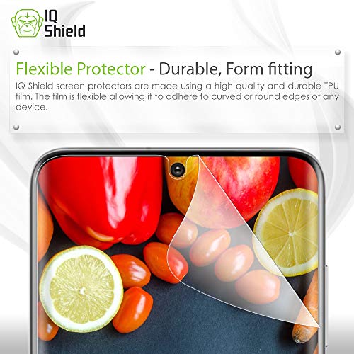 IQShield Screen Protector Compatible with Samsung Galaxy S20 (6.2 inch)(3-Pack)(Case Friendly) Anti-Bubble Clear Film