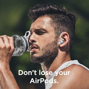 elago Ear Hooks Designed for AirPods Pro 2, AirPods Pro, Designed for AirPods 3 & 2 & 1, Earbuds Accessories, Anti-Slip, Ergonomic Design, Comfortable Fit (White) [US Patent Registered]