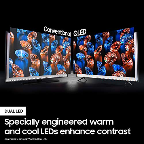 SAMSUNG 75-inch Class QLED Q60T Series - 4K UHD Dual LED Quantum HDR Smart TV with Alexa Built-in (QN75Q60TAFXZA, 2020 Model)