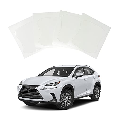 YelloPro Custom Fit Door Handle Cup 3M Scotchgard Anti Scratch Clear Bra Paint Protector Film Cover Self Healing PPF Guard Kit for 2018 2019 2020 2021 Lexus NX 300, 300h, F Sport, Crossover