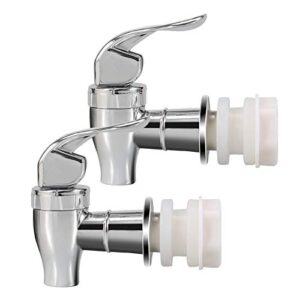 muglio replacement spigot for beverage dispenser carafes push style spigots replacement lever pour spouts for beverage dispenser (2pcs)
