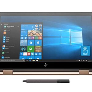 HP Newest Spectre x360 15t Touch AMOLED 10th Gen Intel i7-10510U with Pen, 3 Years McAfee Internet Security, Windows 10 Professional, Warranty, 2-in-1 Laptop PC (16GB, 1TB SSD, Dark Ash)