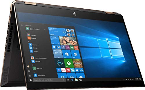 HP Newest Spectre x360 15t Touch AMOLED 10th Gen Intel i7-10510U with Pen, 3 Years McAfee Internet Security, Windows 10 Professional, Warranty, 2-in-1 Laptop PC (16GB, 1TB SSD, Dark Ash)