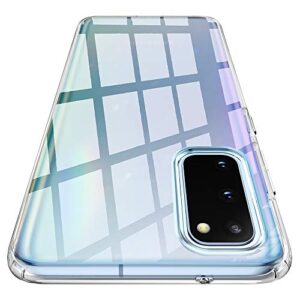 spigen liquid crystal [2nd generation] designed for samsung galaxy s20 case (2020) - crystal clear