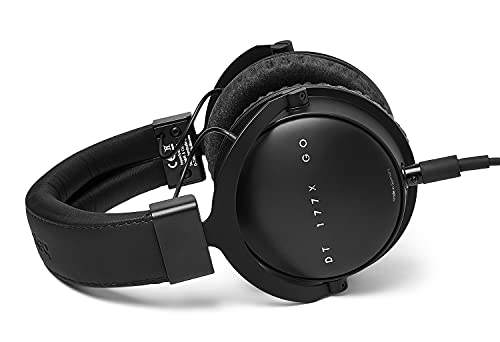 Massdrop x Beyerdynamic DT 177X GO Over-Ear Closed-Back Headphones, 32 Ohms, Detachable Cable, Replaceable Velour & Sheep Skin Ear Pads