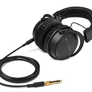 Massdrop x Beyerdynamic DT 177X GO Over-Ear Closed-Back Headphones, 32 Ohms, Detachable Cable, Replaceable Velour & Sheep Skin Ear Pads