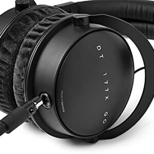 Massdrop x Beyerdynamic DT 177X GO Over-Ear Closed-Back Headphones, 32 Ohms, Detachable Cable, Replaceable Velour & Sheep Skin Ear Pads