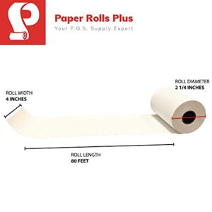 Zebra ZQ520/QL420/RW420 Mobile Printer Thermal Paper (36 Rolls) - Law Enforcement E-Citation Ticket Paper - (NOT Labels)