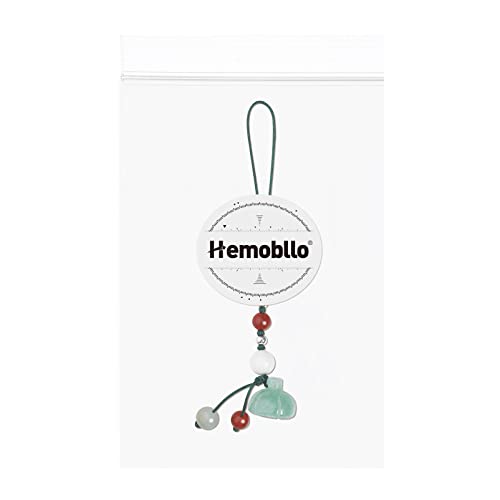 Hemobllo Cell Phone Strap Jade Phone Charm Key Agate Chain Car Key Hanging Pendants Decor for Car Phone Fan Clothing Decor Green