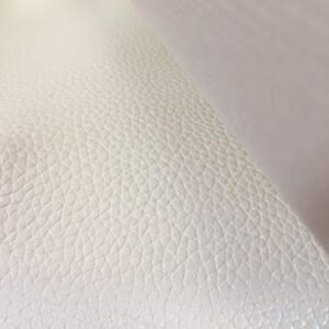 Luvfabrics Cabo Faux Leather Automotive headboard Fashion Upholstery precut Fabric 54" by 36" (White)