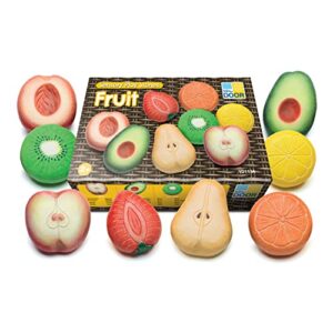 yellow door fruit sensory play stones, set of 8