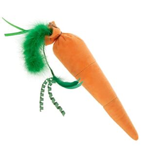 smartykat carrot catnip cat, jumbo, kolossal karrot kicker toy