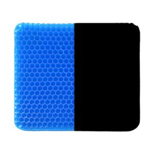 hst gel seat cushion, egg seat cushion with non-slip cover,ventilation breathable honeycomb for pressure relief, for office chair car wheelchair