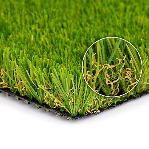 SMARTLAWN PROFESSIONAL Realistic Artificial Grass Rug, 5'X11' Carpets for Indoor and Outdoor Use, 1.25" Pile Height Soft and Lush Natural Looking Synthetic Mats