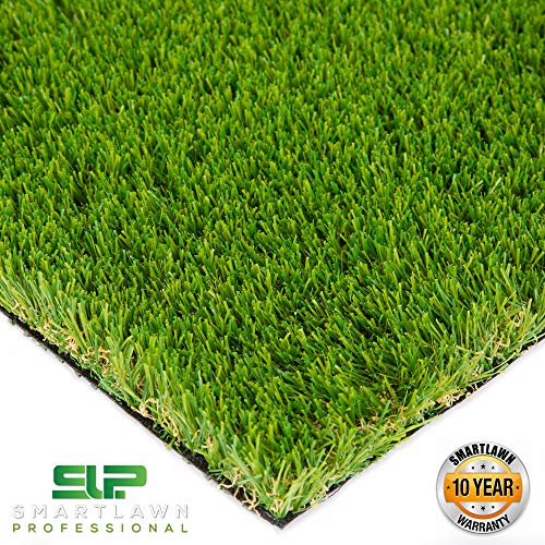 SMARTLAWN PROFESSIONAL Realistic Artificial Grass Rug, 5'X11' Carpets for Indoor and Outdoor Use, 1.25" Pile Height Soft and Lush Natural Looking Synthetic Mats
