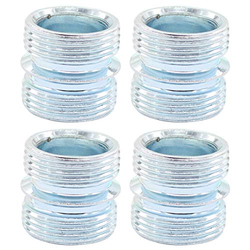 ApplianPar 1 Inch Diameter Connectors for Wire Rack Shelve Shelving Unit Storage Shelves Shelf Holder Connection Nuts Pack of 4