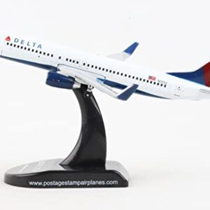 Daron Postage Stamp Delta Airlines Boeing 737-800 1/300 Scale PS5815-3