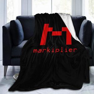 markiplier soft and warm throw blanket digital printed ultra-soft micro fleece blanket 50"x40"