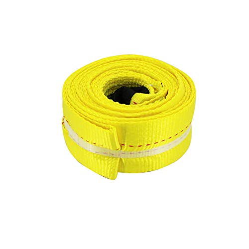 HFS (R) Yellow Tree Saver, Winch Strap, Tow Strap 30,000 Pound Capacity (3X20FT)