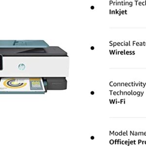 HP Officejet Pro 8028 All-in-One Printer Wireless Printer, Take control of Printing, Scanning, Copying, and Fax Jobs at Home and Office, Built-in Wifi via Mobile Device, Cloud-Based, 3UC64A (Renewed)