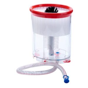 winco gwb-1, portable bar glass brush washer for beer mugs or wine glasses