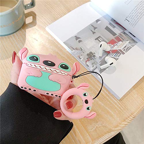 Cocomii 3D AirPods Pro Case - 3D Cartoon - Slim - Lightweight - Matte - Keychain Ring 3D Cartoon Characters Cartoon - Luxury Aesthetic Headphone Case Cover Compatible with Apple AirPods Pro (Angel)