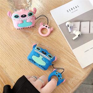 Cocomii 3D AirPods Pro Case - 3D Cartoon - Slim - Lightweight - Matte - Keychain Ring 3D Cartoon Characters Cartoon - Luxury Aesthetic Headphone Case Cover Compatible with Apple AirPods Pro (Angel)