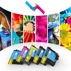 Leize Remanufactured Ink Cartridges Replacement for Epson 220 220XL T220XL 10-Pack use for Workforce Pro WF-2750 WF-2760 WF-2650 WF-2630 WF-2660 XP-420 XP-320 (4 Black, 2 Cyan, 2 Magenta, 2 Yellow)