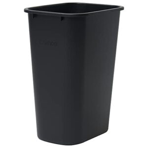 winco pwr-41k waste basket, 10 gallon, black