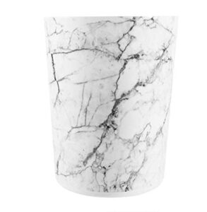 wastecan, marble white 5 gallon