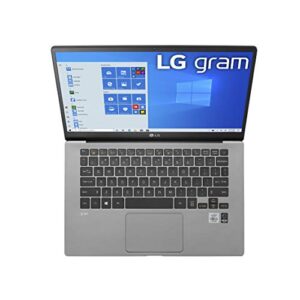 LG Gram Laptop - 14" Full HD IPS Display, Intel 10th Gen Core i7-1065G7 CPU, 16GB RAM, 512GB M.2 MVMe SSD, Thunderbolt 3, 18.5 Hour Battery Life - 14Z90N (2020)