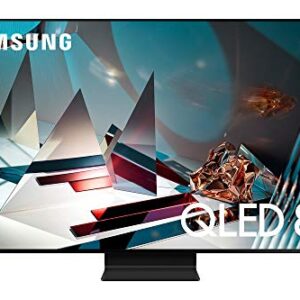 SAMSUNG 75-inch Class QLED Q800T Series - Real 8K Resolution Direct Full Array 24X Quantum HDR 16X Smart TV with Alexa Built-in (QN75Q800TAFXZA, 2020 Model)