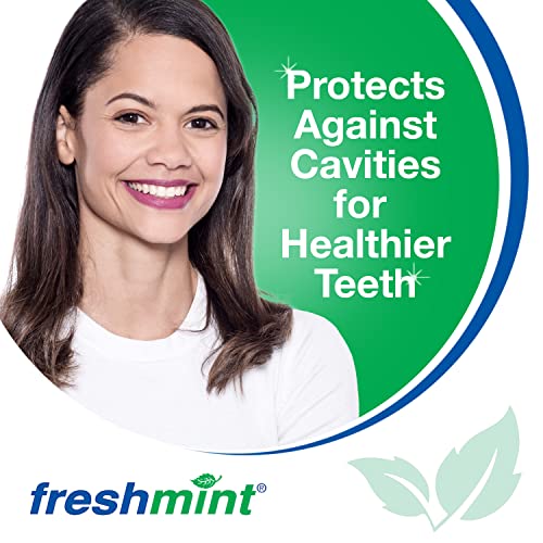 Freshmint® 144 Tubes of 0.85 oz. Premium Anticavity Fluoride Toothpaste with Safety Seal (ADA Accepted)