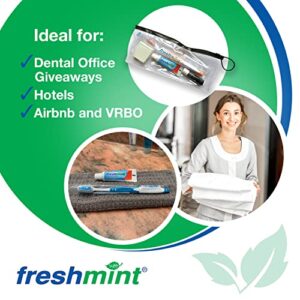 Freshmint® 144 Tubes of 0.85 oz. Premium Anticavity Fluoride Toothpaste with Safety Seal (ADA Accepted)