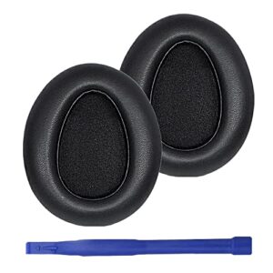 mdr-10r replacement ear pads earpads ear cushions cover for sony mdr-10rbt mdr-10rnc mdr-10r headphones (black)