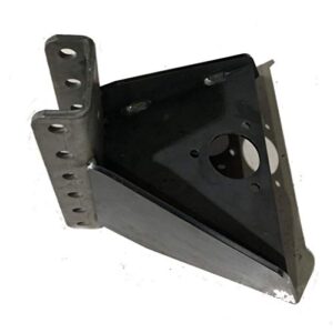 Shocker Hitch Vertical Channel Weld On Tongue Adapter for Trailer A-Frames, Components Only - 2 Sides, Base & Vertical Channel