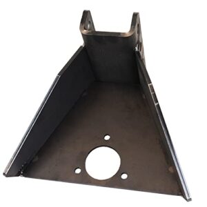 Shocker Hitch Vertical Channel Weld On Tongue Adapter for Trailer A-Frames, Components Only - 2 Sides, Base & Vertical Channel