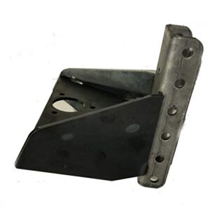 Shocker Hitch Vertical Channel Weld On Tongue Adapter for Trailer A-Frames, Components Only - 2 Sides, Base & Vertical Channel