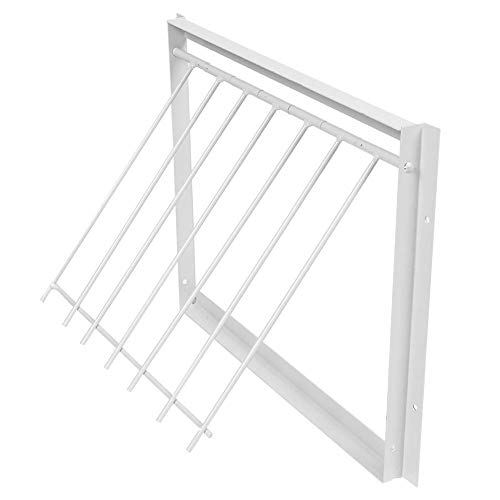 KSTE Iron Birdcage House Door High Strength for Pigeon Parrot Easy Installation(30x26cm)