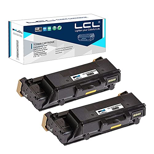 LCL Compatible Toner Cartridge Replacement for Xerox WorkCentre 3335 3345 Phaser 3330 106R03620 3345VDNi Phaser 3330DNi WorkCentre 3335DNi 3345DNi (2-Pack Black)