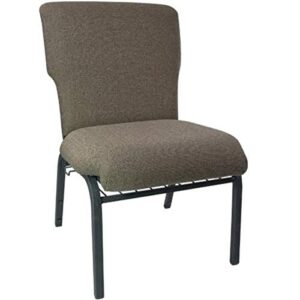 flash furniture advantage jute discount church chair - 21 in. wide
